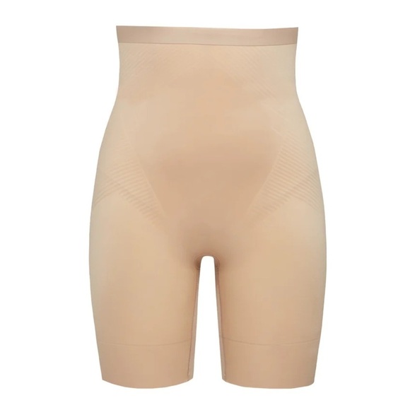 NWOT SPANX Thinstincts® 2.0 High-Waisted Mid-Thigh Short 1X - Picture 3 of 7